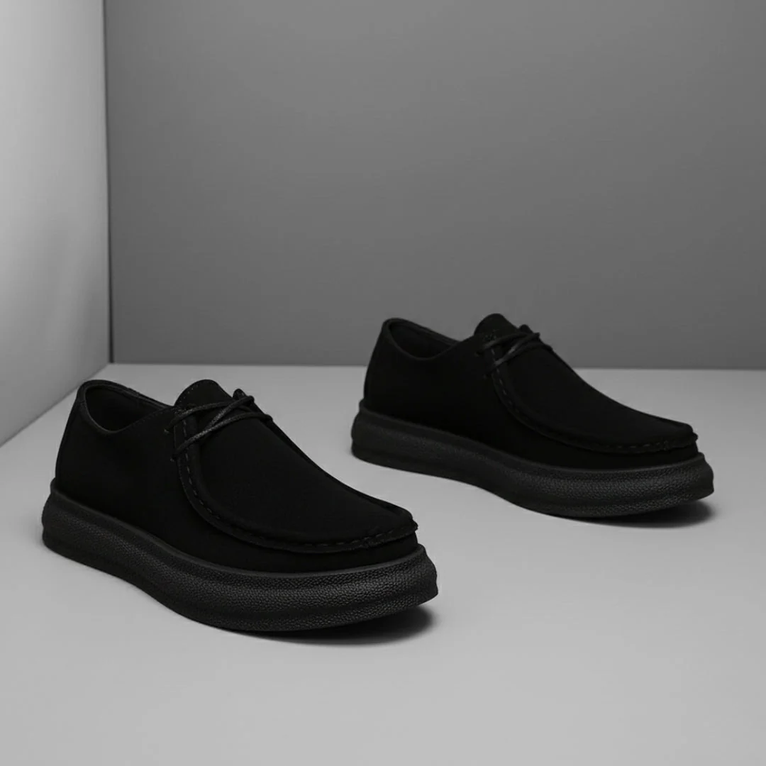 FLANCO VELANO - Daim Noir Confortable - Image 7