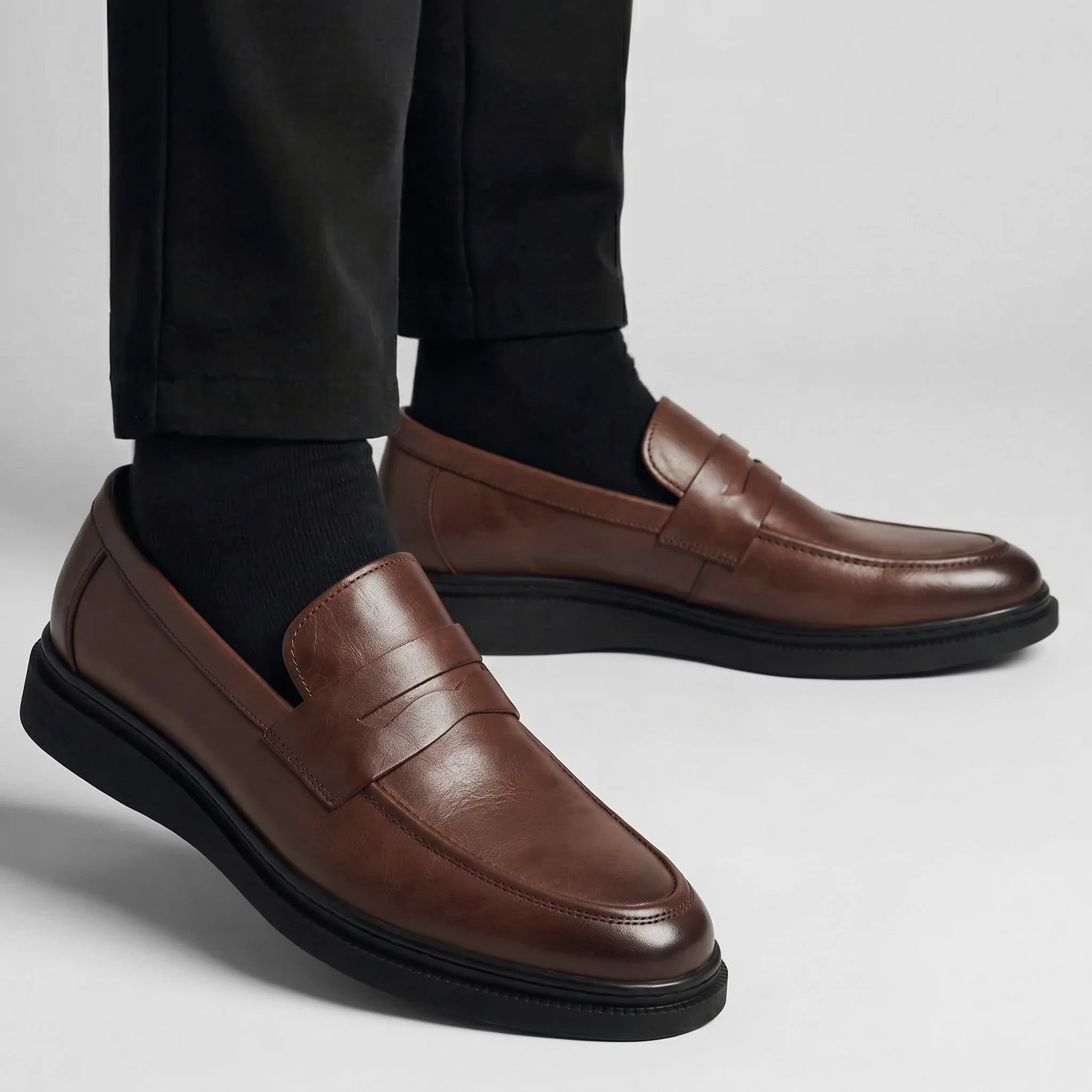 Chaussure Marron de Luxe Tres Confortable 100% Cuir