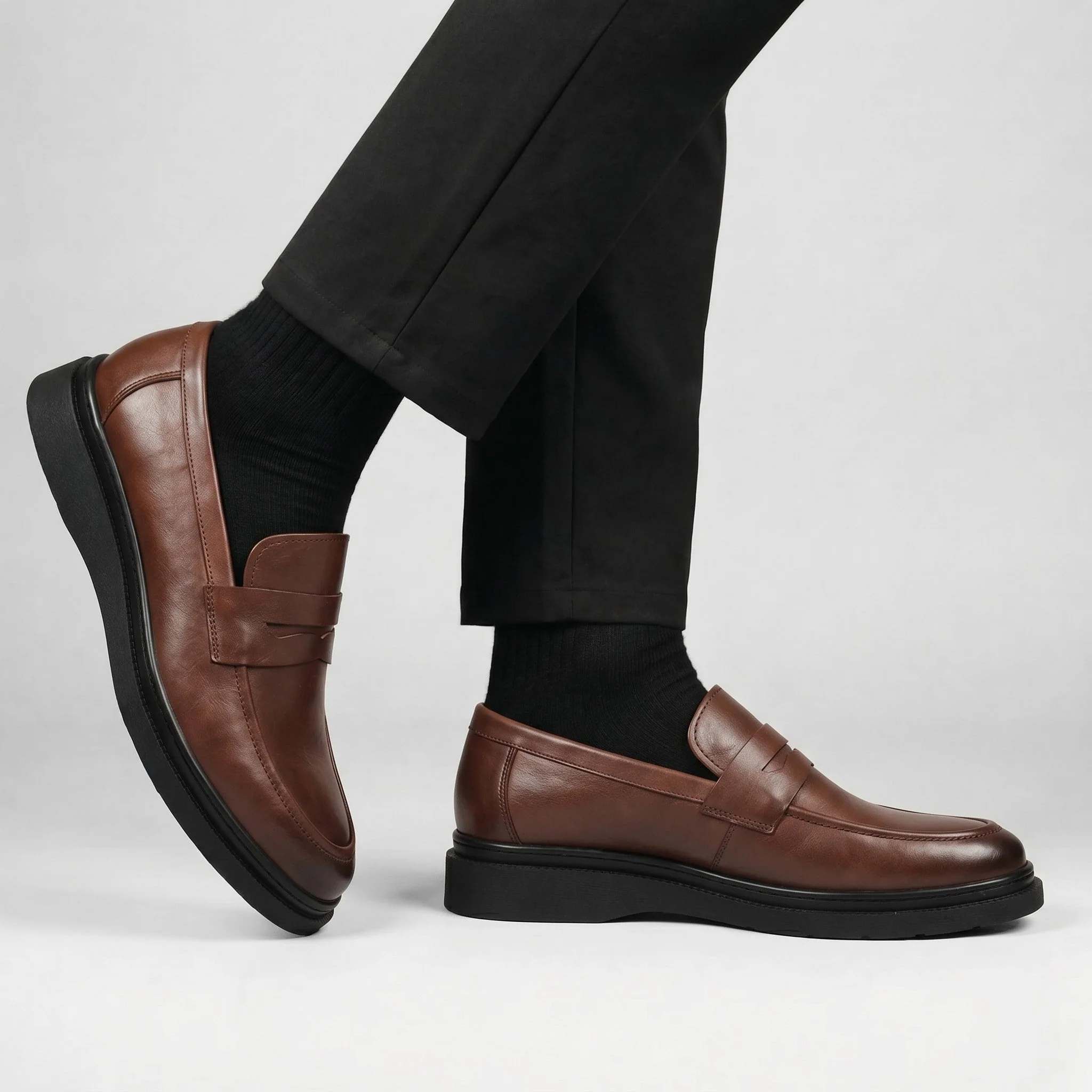 Chaussure Marron de Luxe Tres Confortable 100% Cuir - Image 3