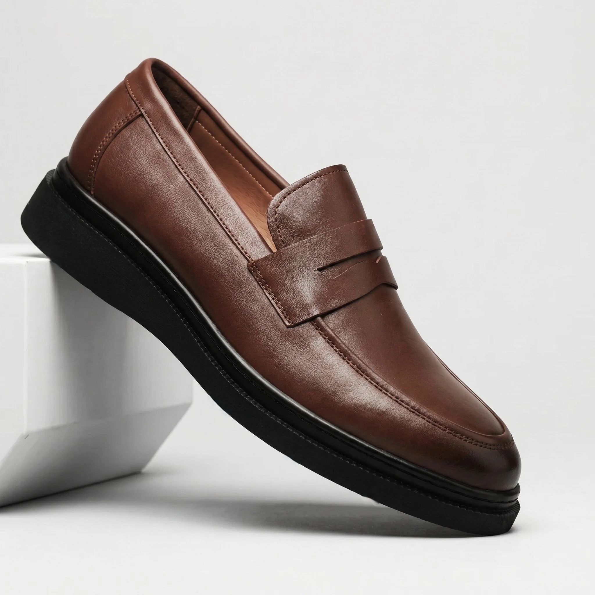 Chaussure Marron de Luxe Tres Confortable 100% Cuir - Image 5
