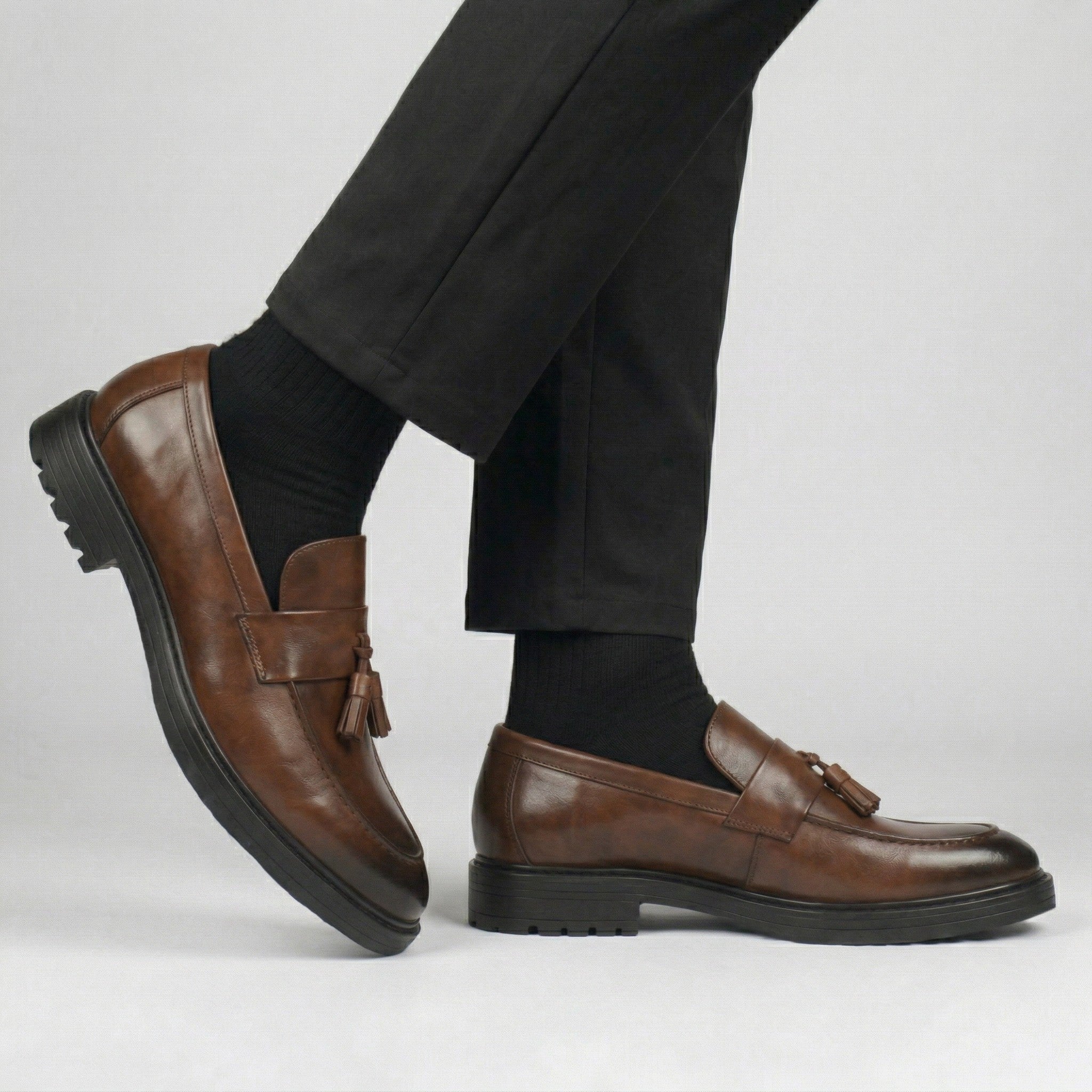 Chaussure Marron de Luxe Tres Confortable 100% Cuir - Image 4