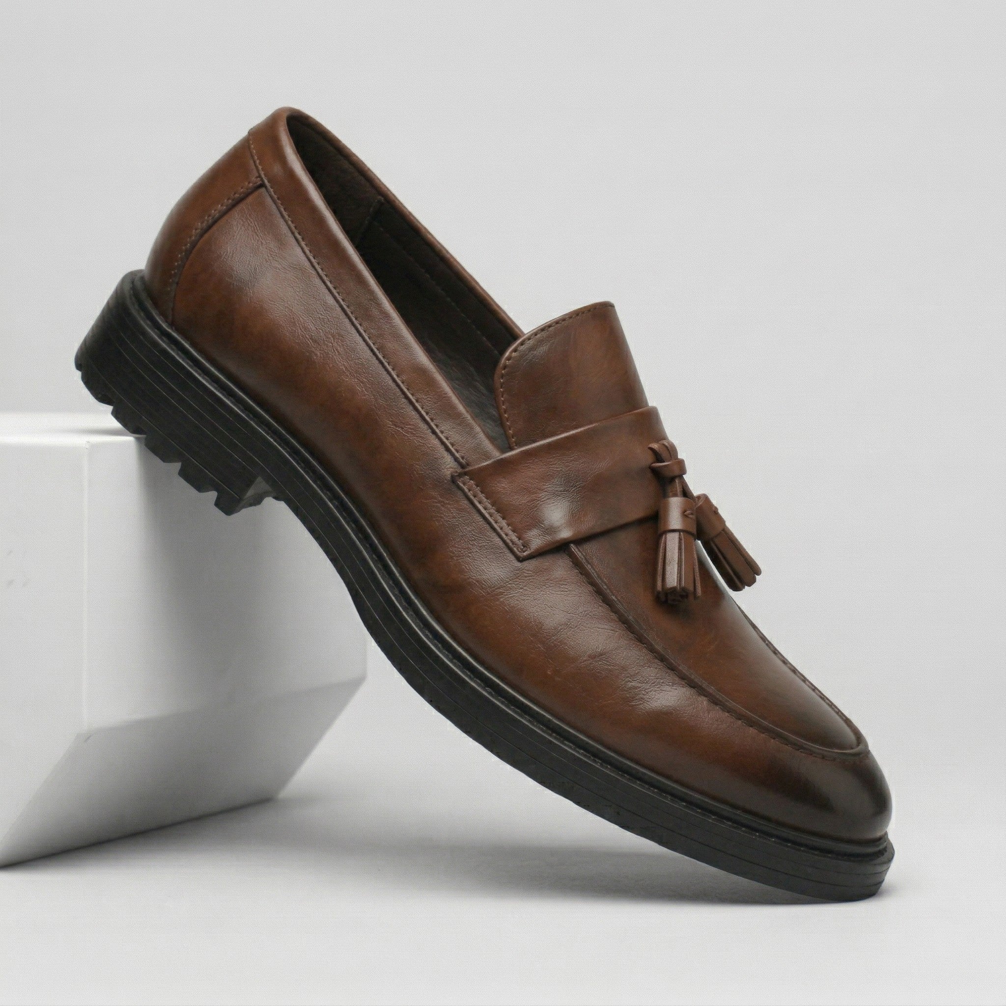 Chaussure Marron de Luxe Tres Confortable 100% Cuir - Image 5