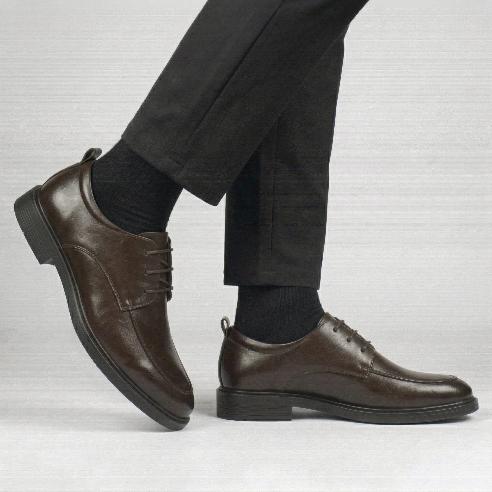 Chaussure Marron de Luxe Confortable 100% Cuir - Image 3