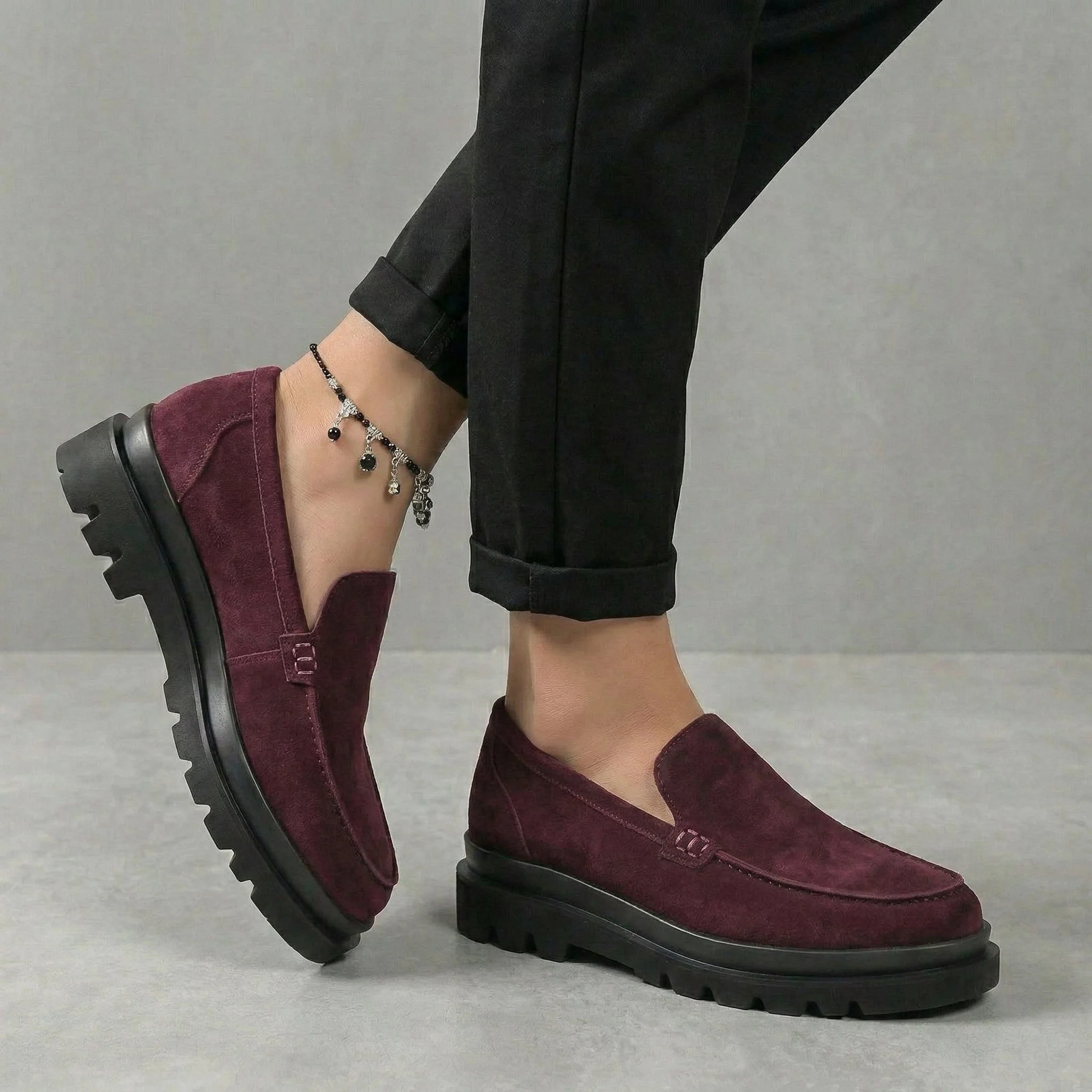 Chaussure Grena en Daim Tres Confortable - Femme - Image 6