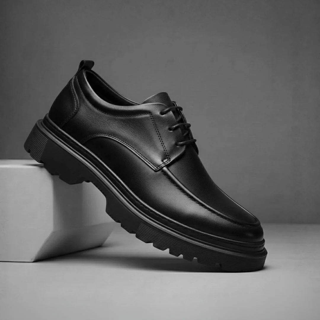 Derby Homme - Cuir Noir - Image 3