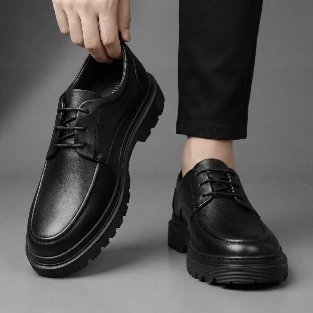 Derby Homme - Cuir Noir - Image 5