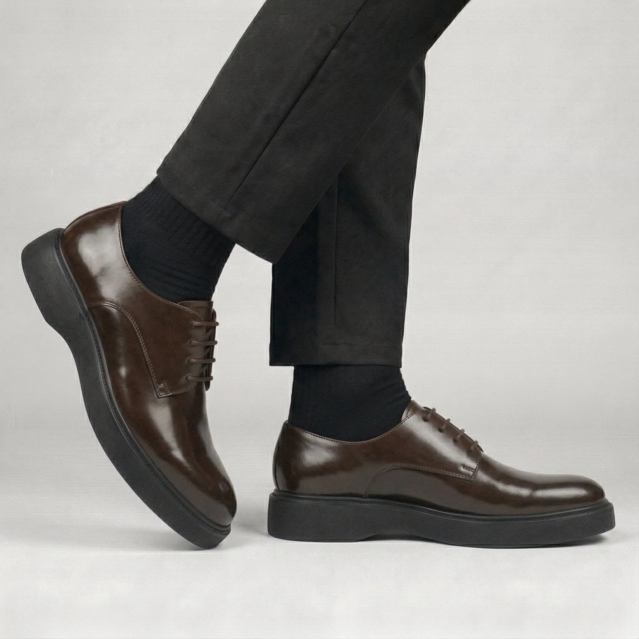 Chaussure Marron de Luxe Confortable 100% Cuir - Image 3