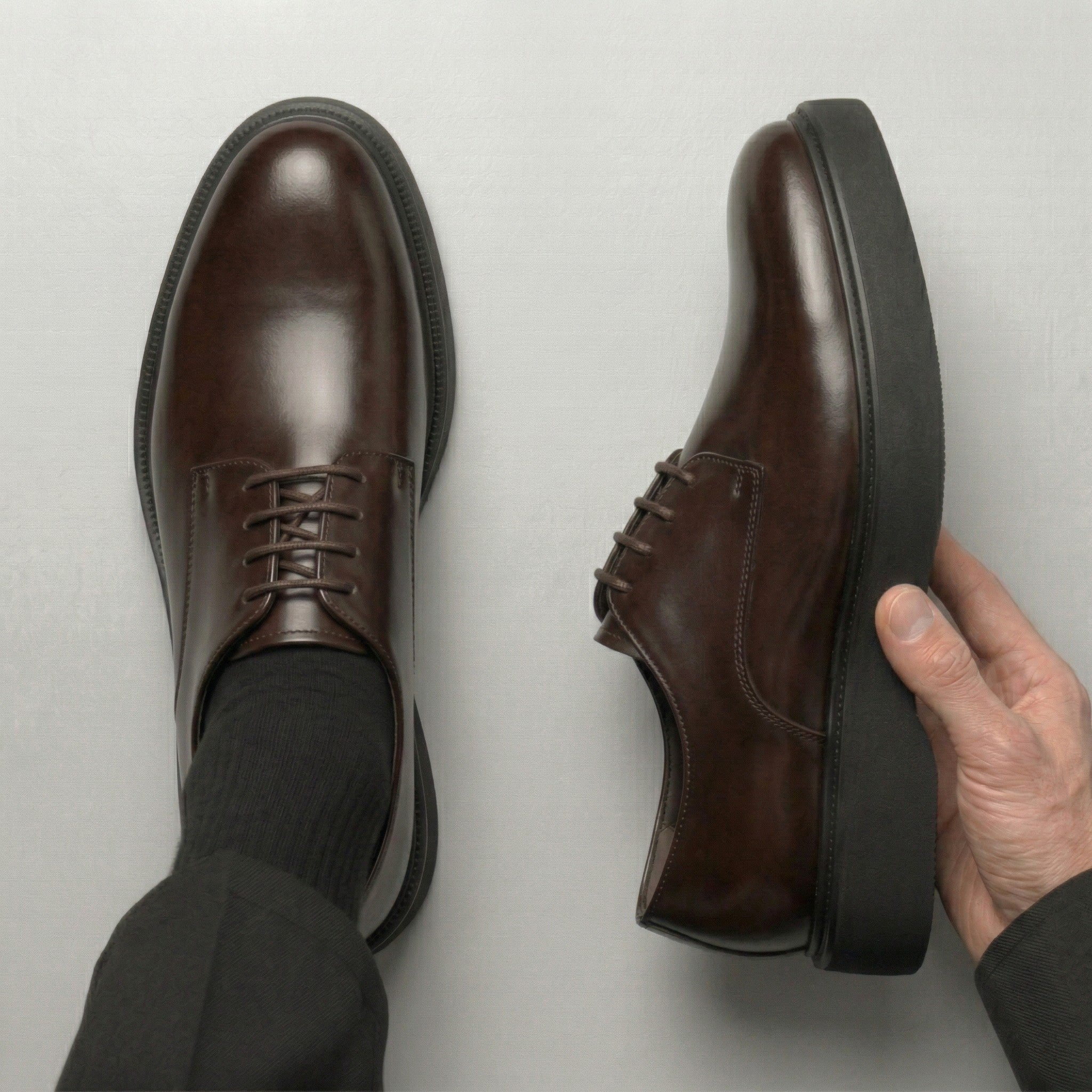 Chaussure Marron de Luxe Confortable 100% Cuir - Image 4