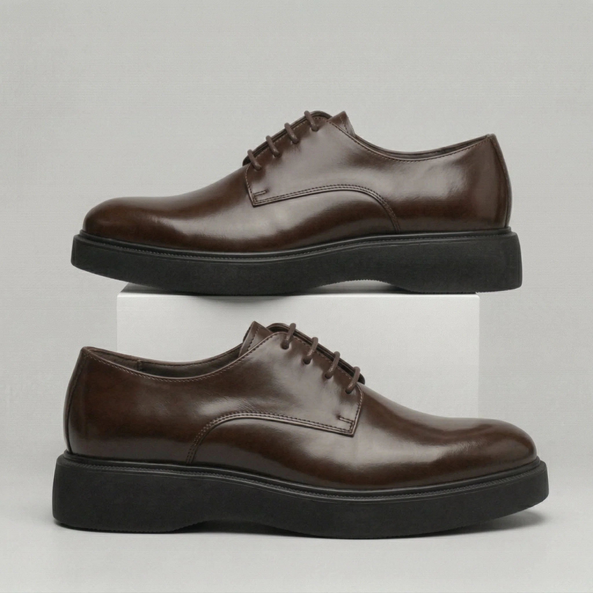 Chaussure Marron de Luxe Confortable 100% Cuir - Image 6