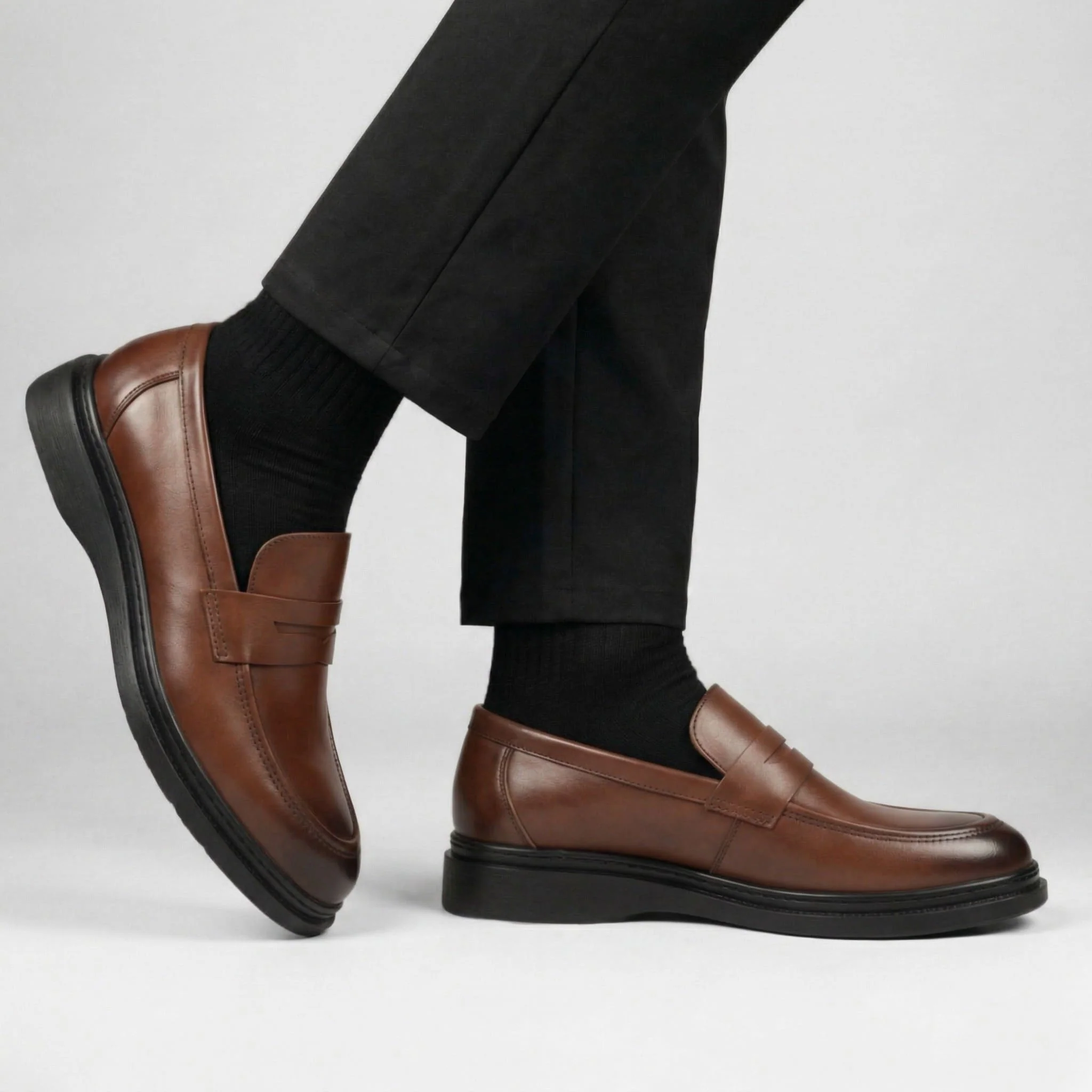 Chaussure Marron de Luxe Tres Confortable 100% Cuir - Image 3