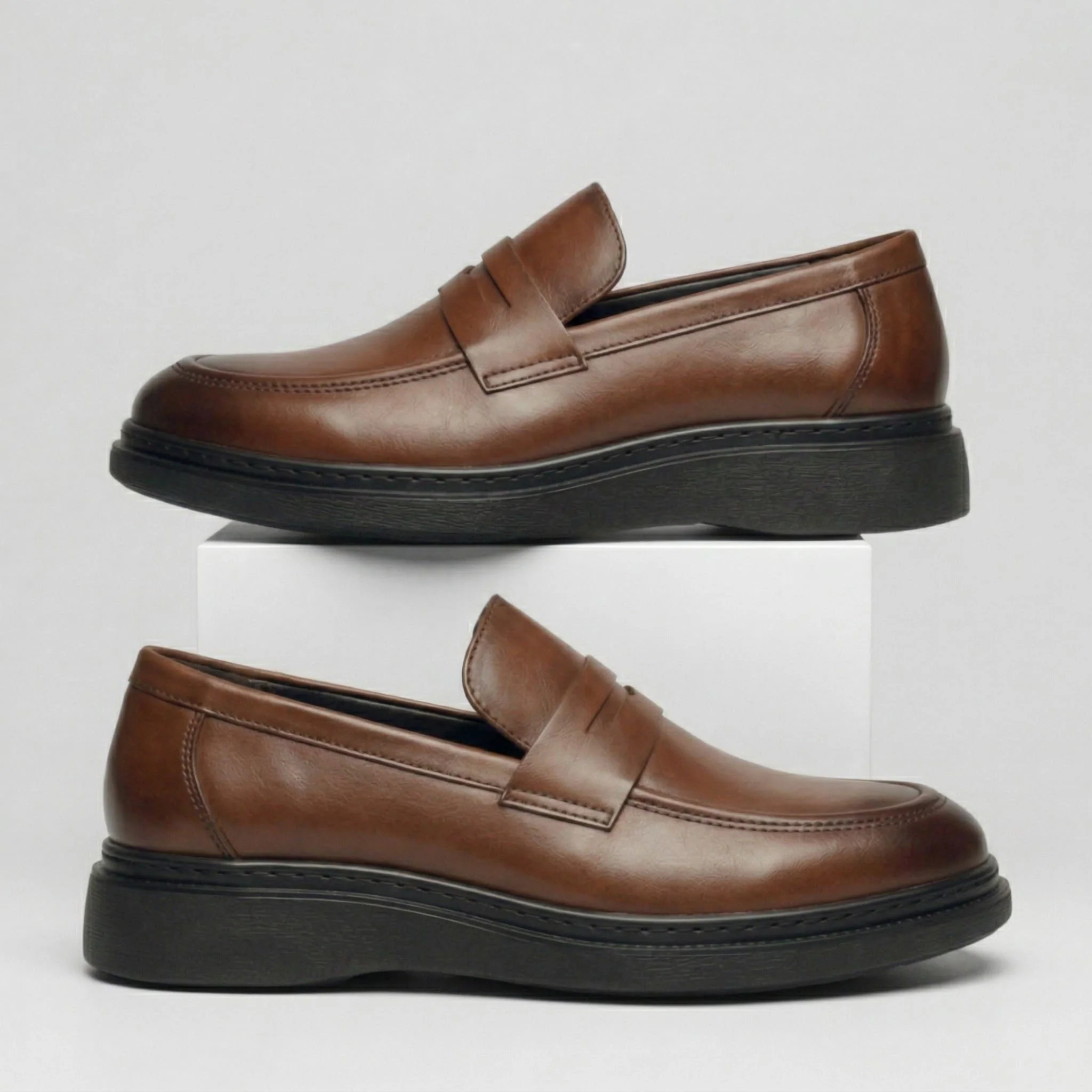 Chaussure Marron de Luxe Tres Confortable 100% Cuir - Image 6