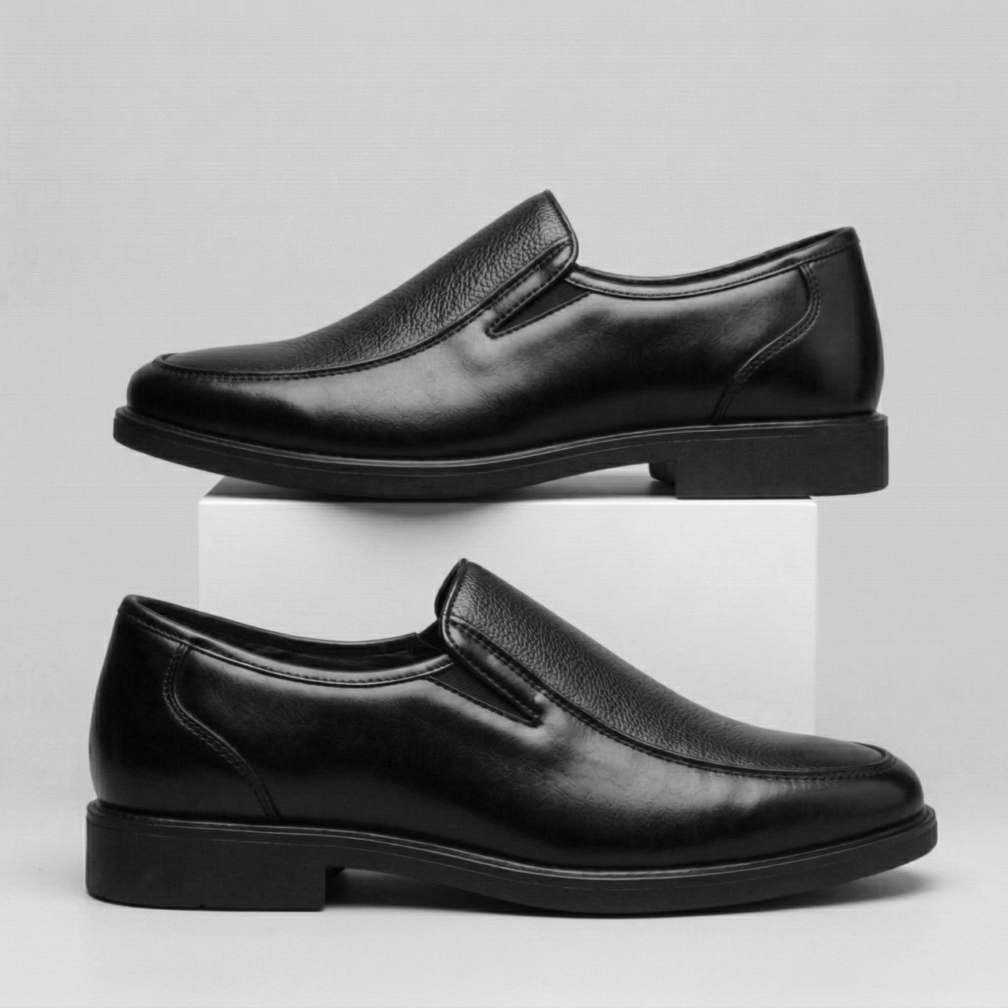 Chaussure Classe Noir 100% Cuir Tres Confortable - Image 6