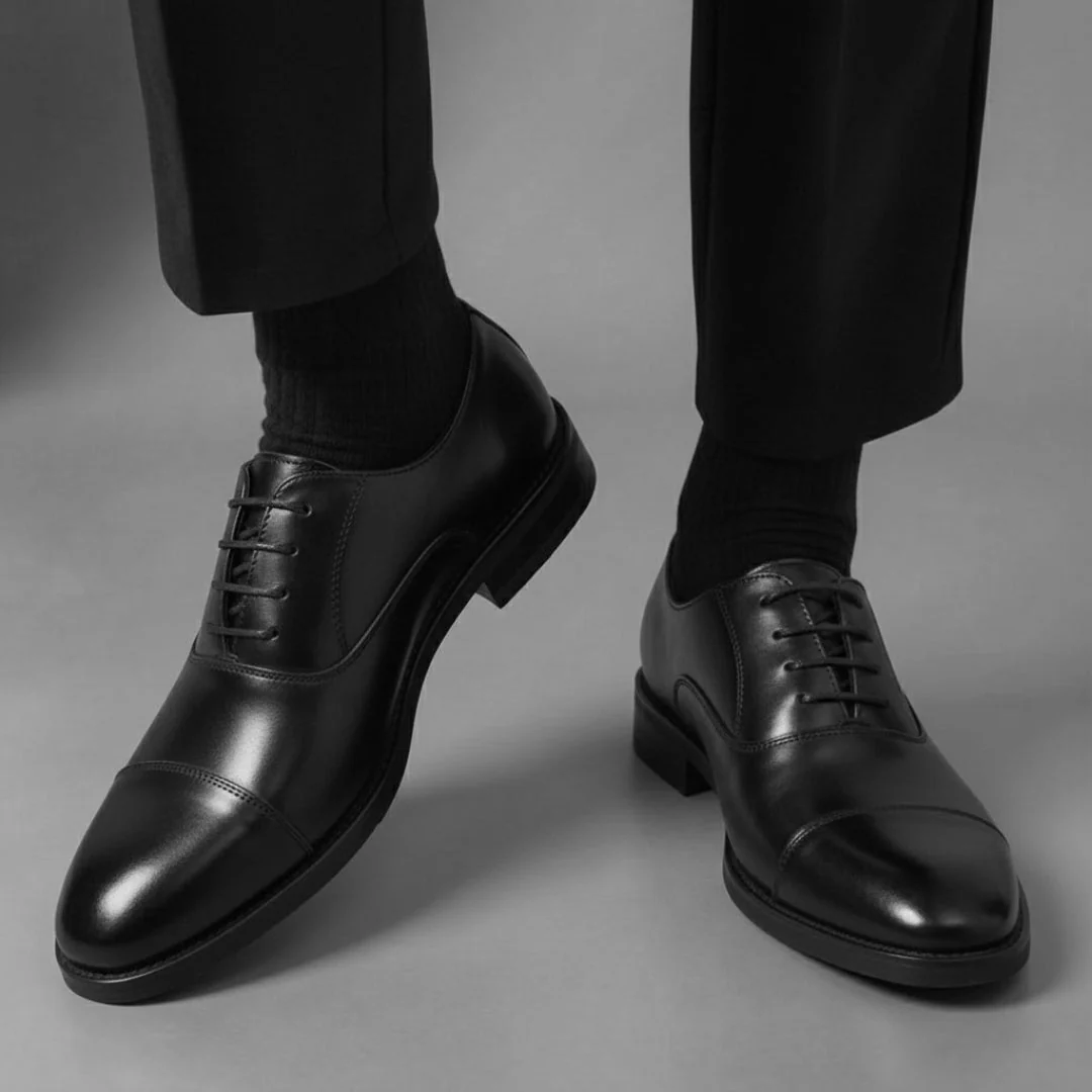 Chaussure Classiques en Cuir Tres Confortable - Image 3