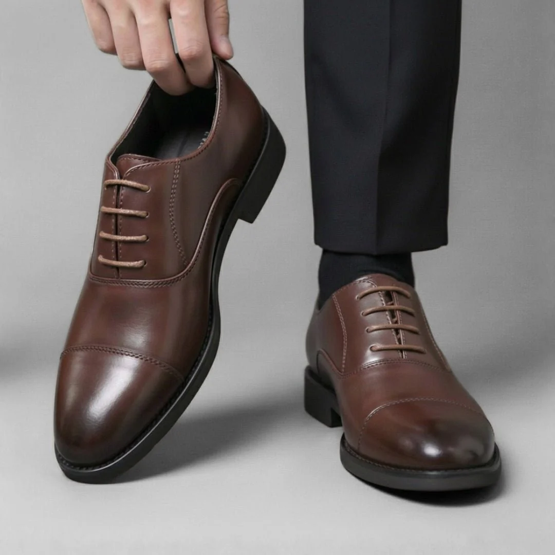 Chaussure Classiques en Cuir Tres Confortable - Image 7