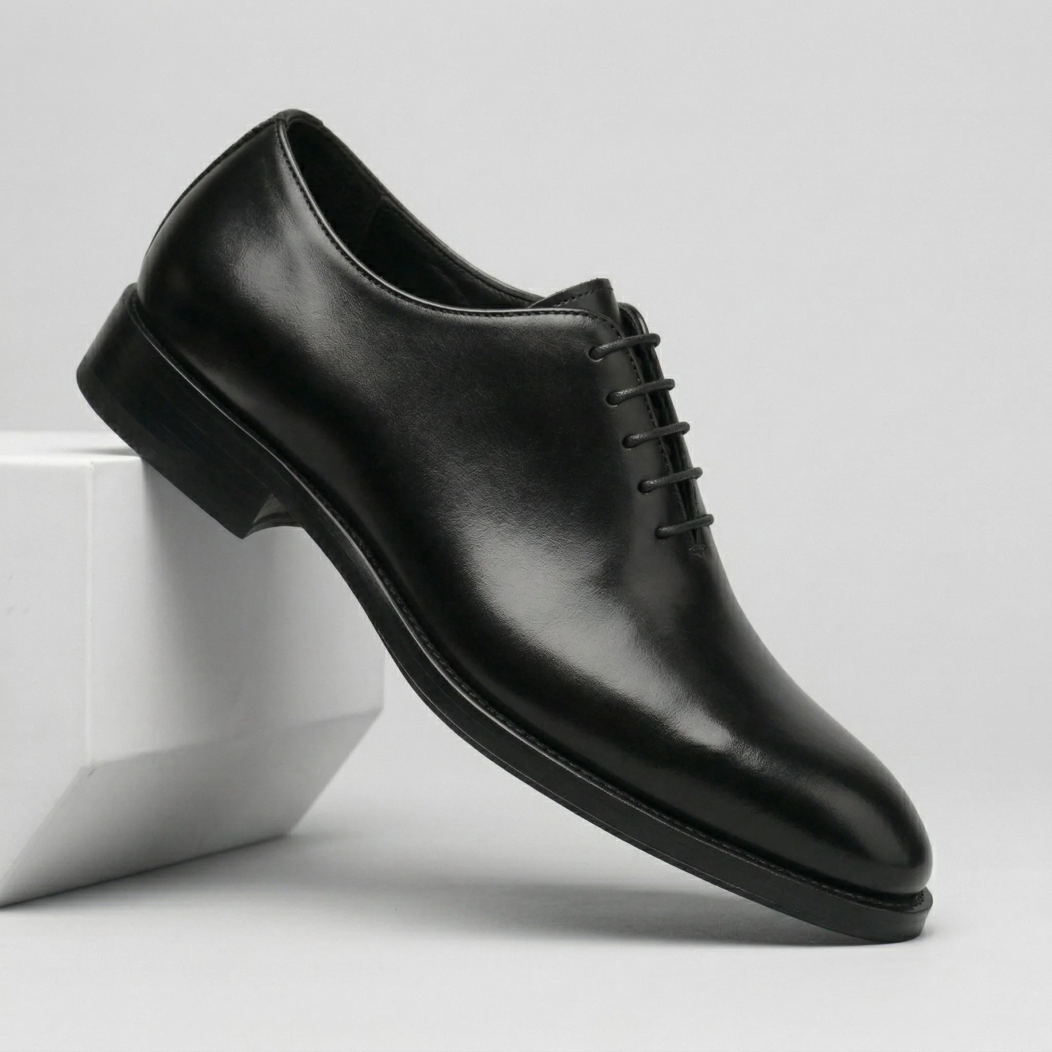 Chaussure Noir de Luxe Confortable 100% Cuir - Image 5