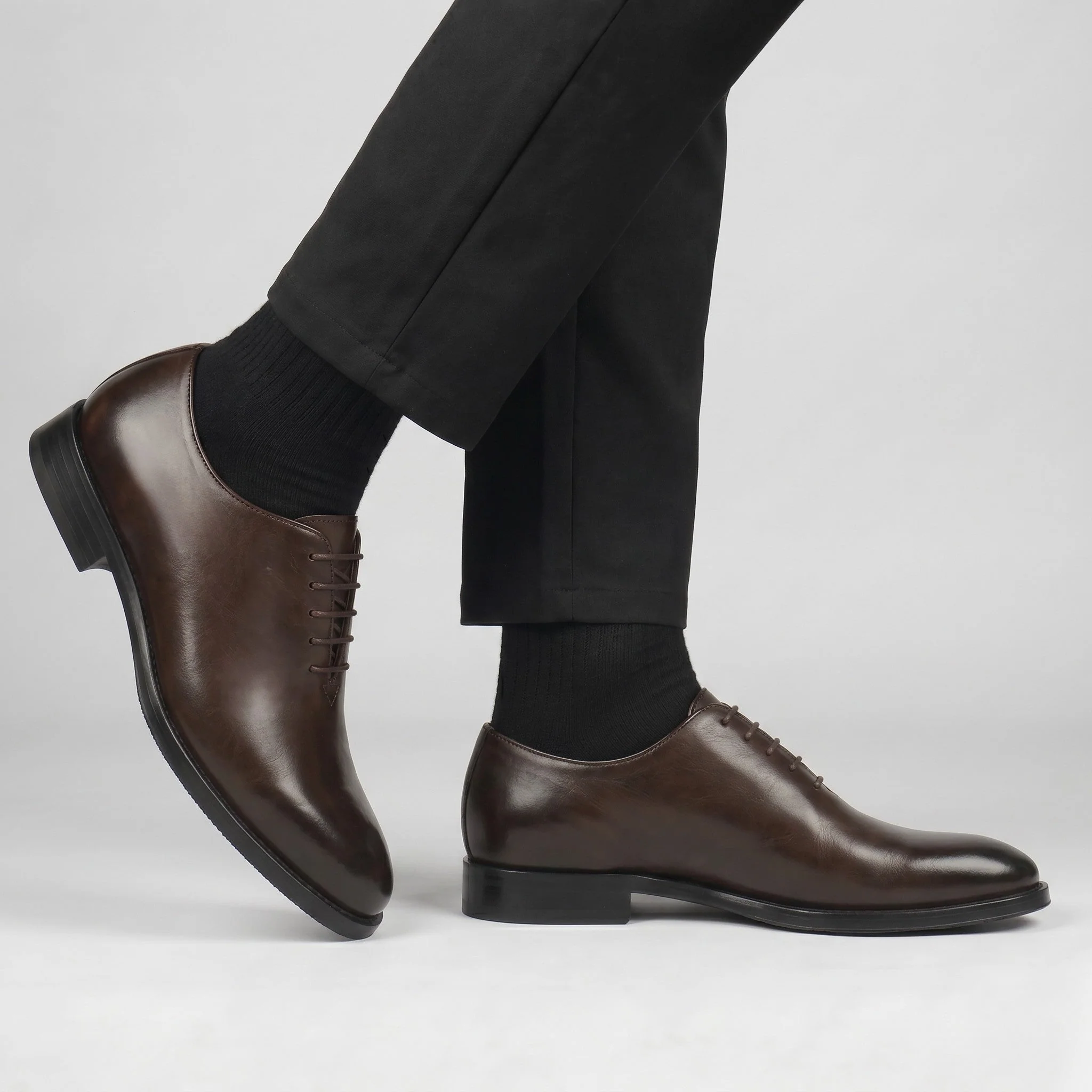 Chaussure Marron de Luxe Confortable 100% Cuir - Image 3