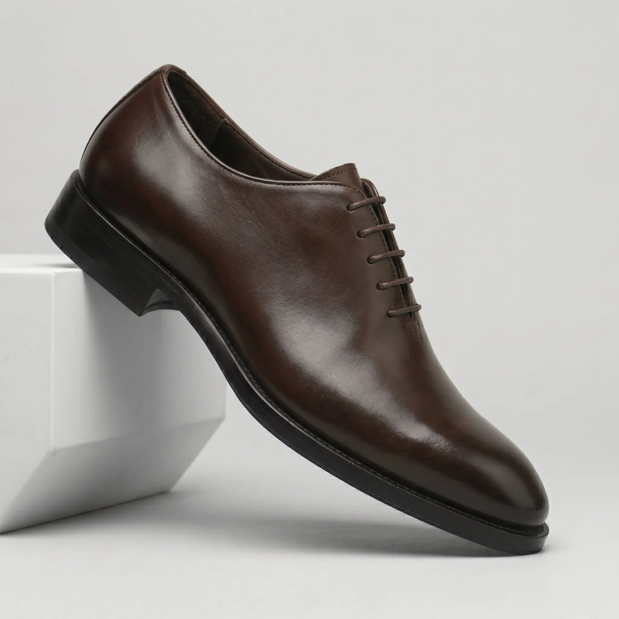 Chaussure Marron de Luxe Confortable 100% Cuir - Image 5