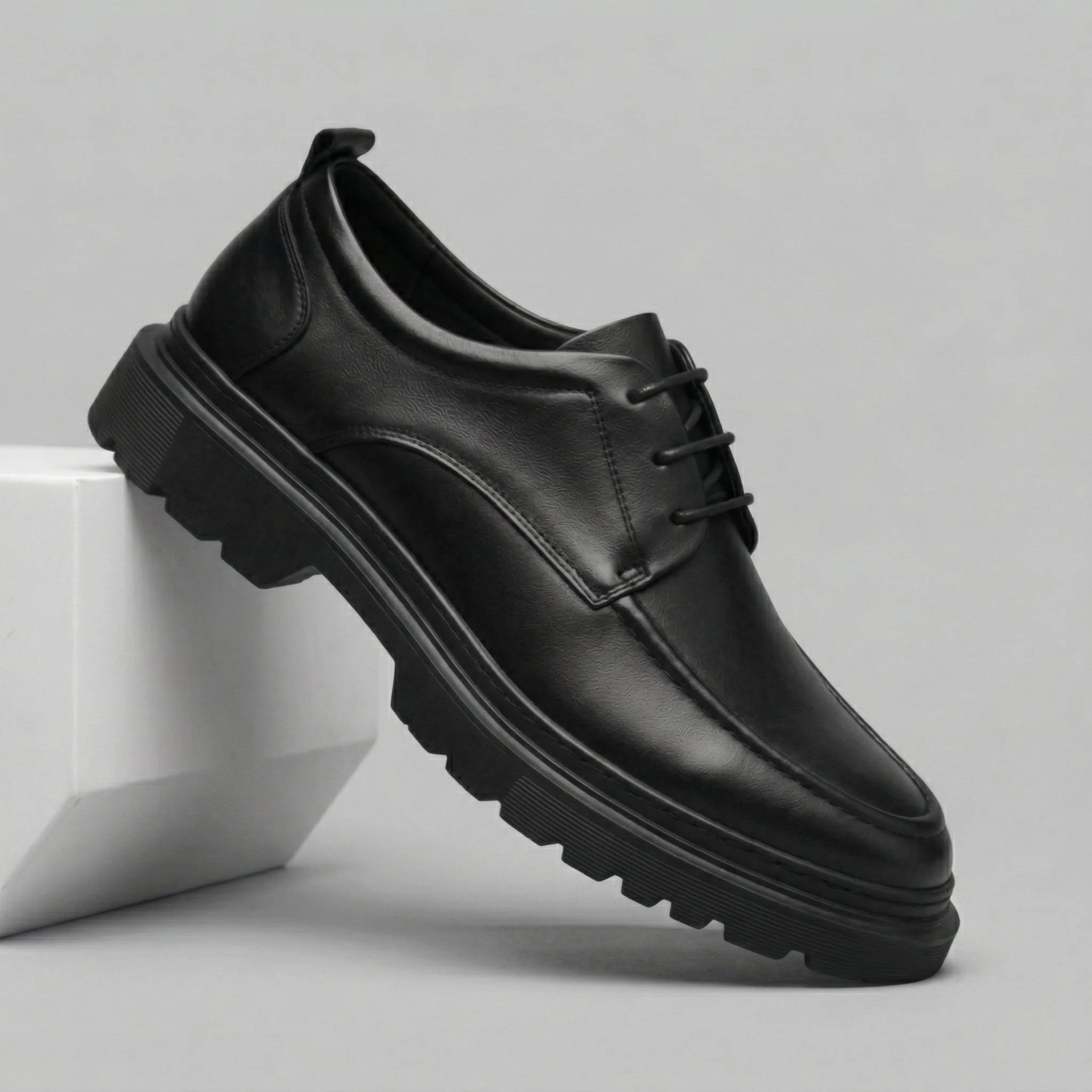 Derby Homme - Cuir Noir - Image 5