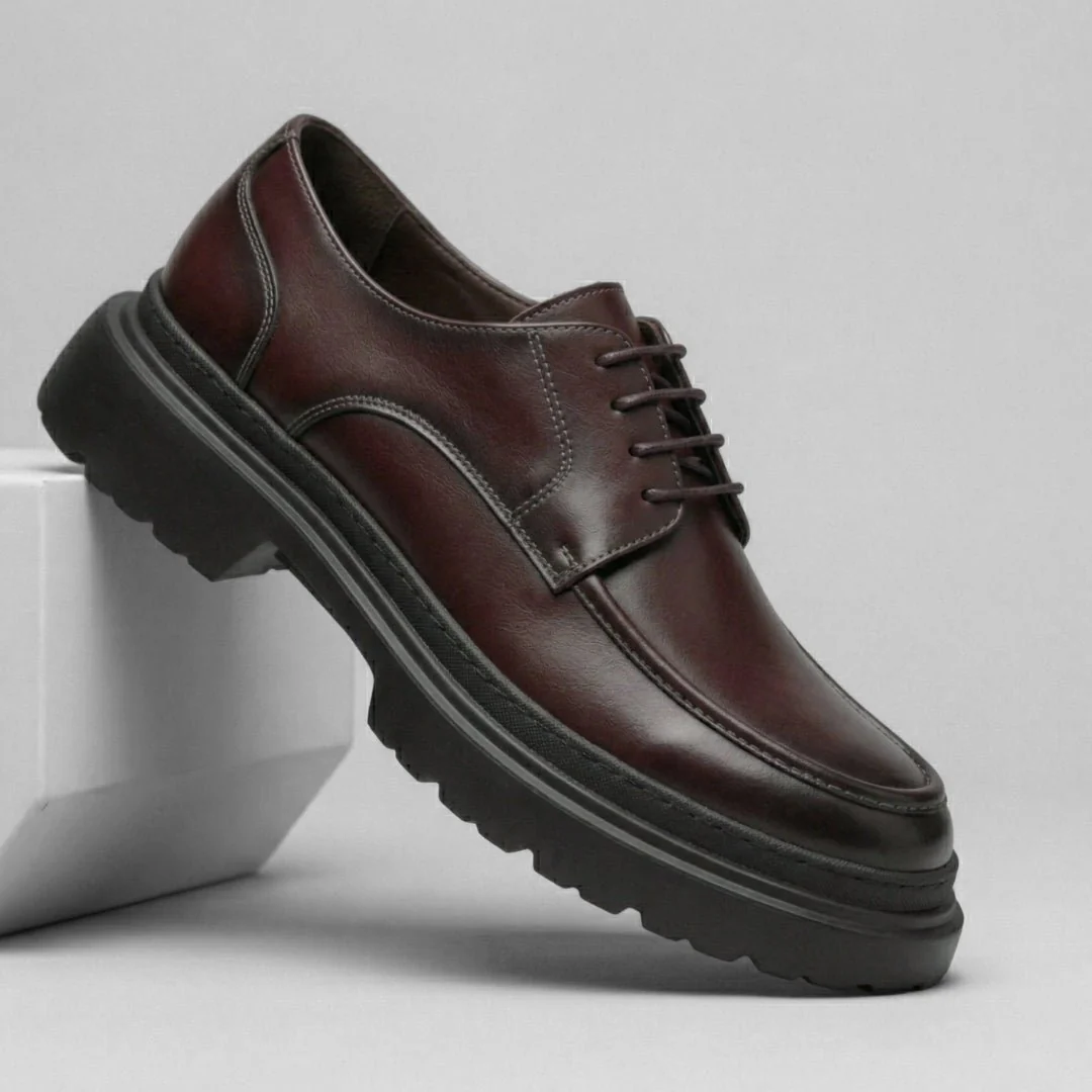 Derby Homme en Cuir - Semelles Tres Confortable - Image 5