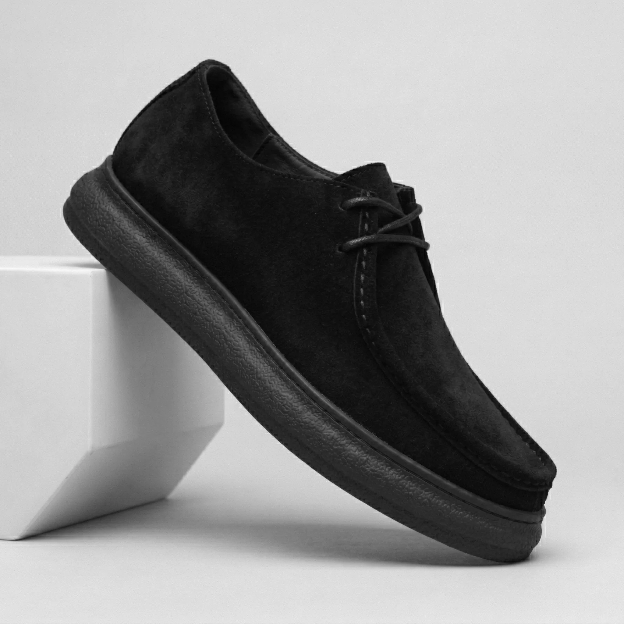 FLANCO VELANO - Daim Noir Confortable - Image 5
