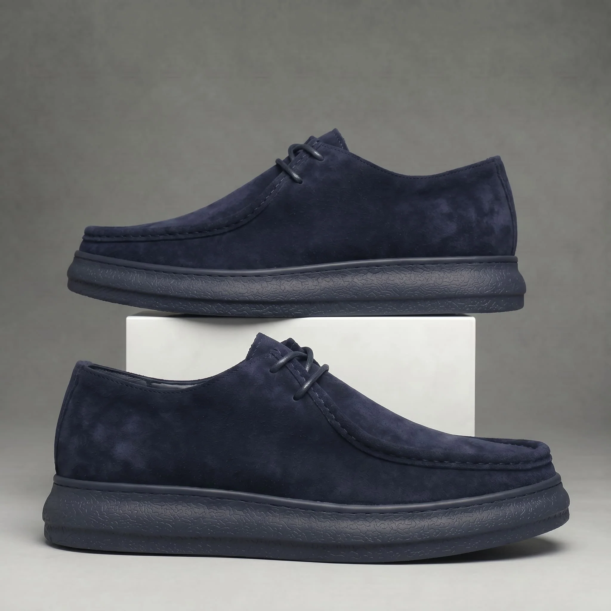 FLANCO VELANO - Daim BleuMarin Confortable - Image 6