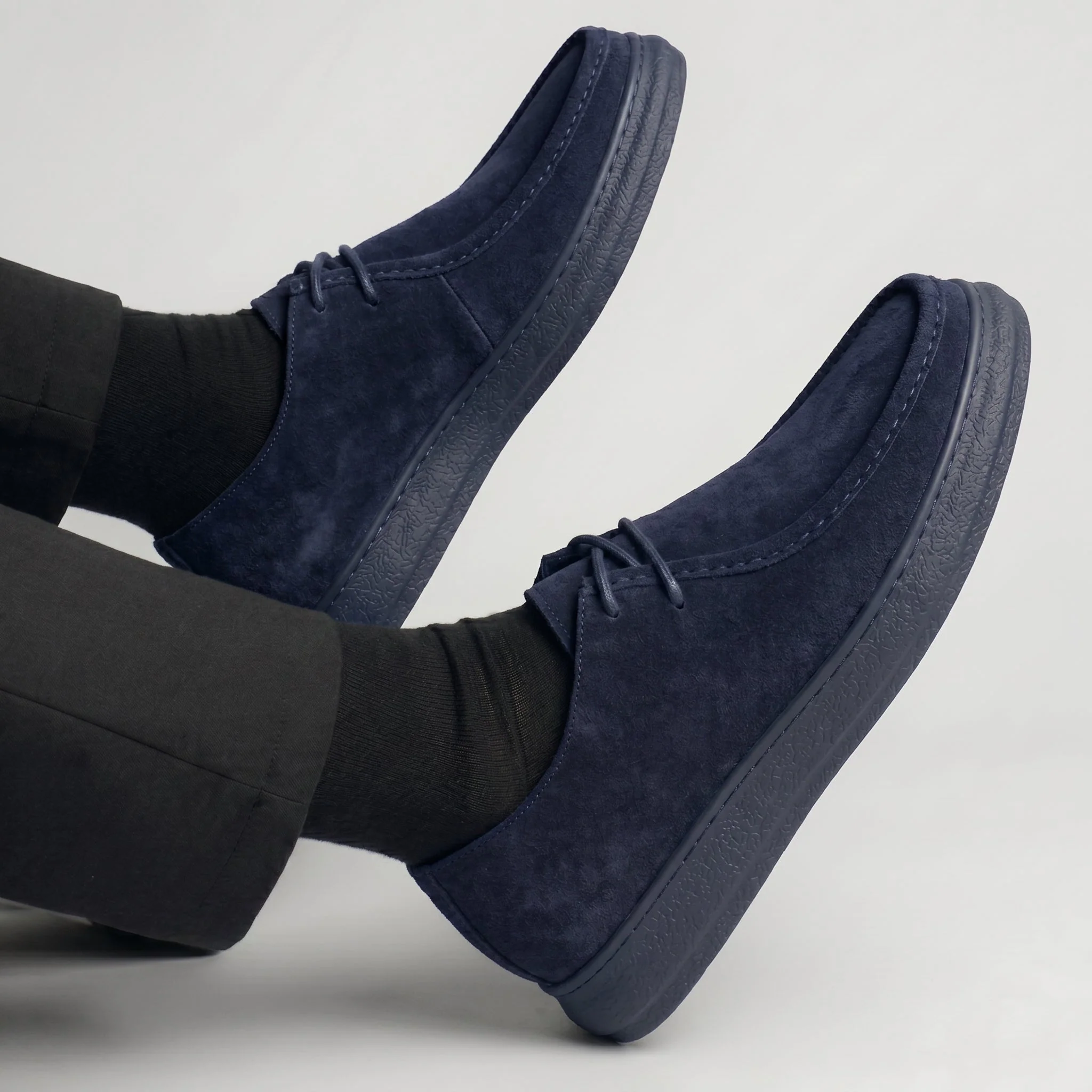 FLANCO VELANO - Daim Bleu Confortable - Image 2