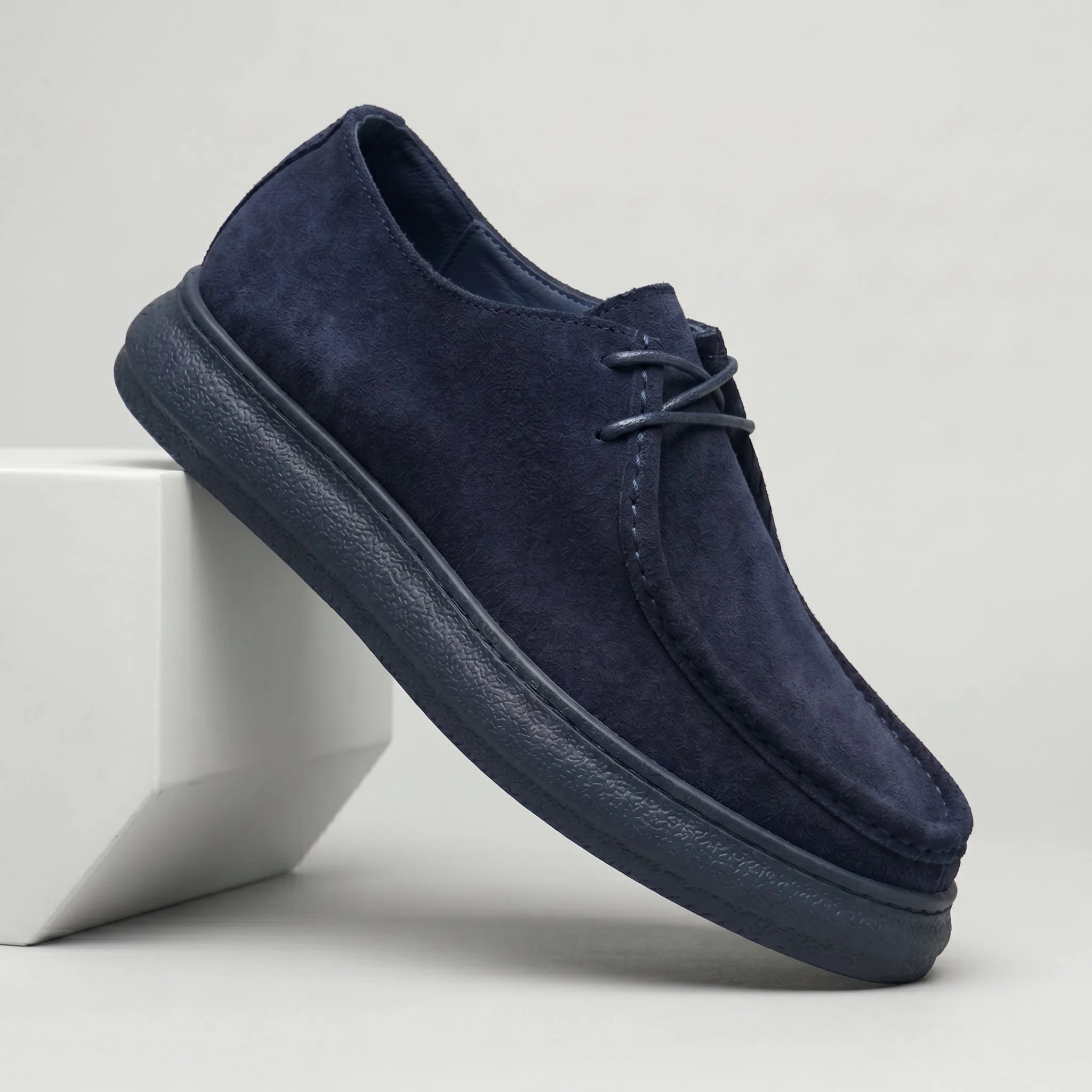FLANCO VELANO - Daim Bleu Confortable - Image 5