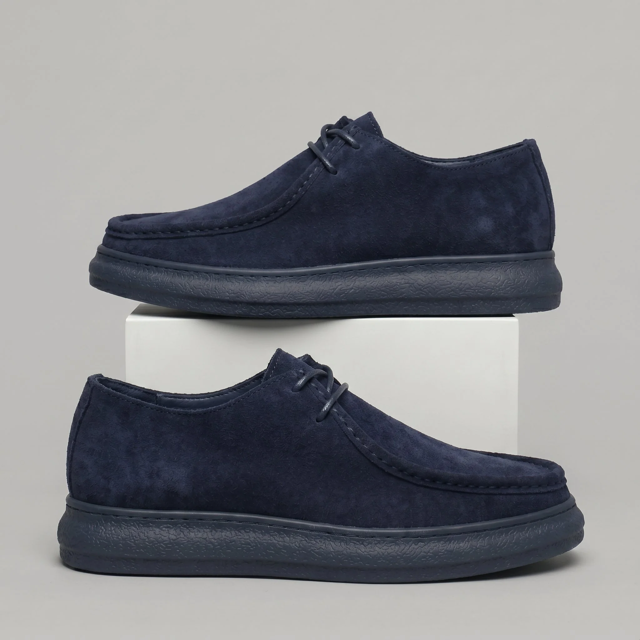 FLANCO VELANO - Daim Bleu Confortable - Image 6