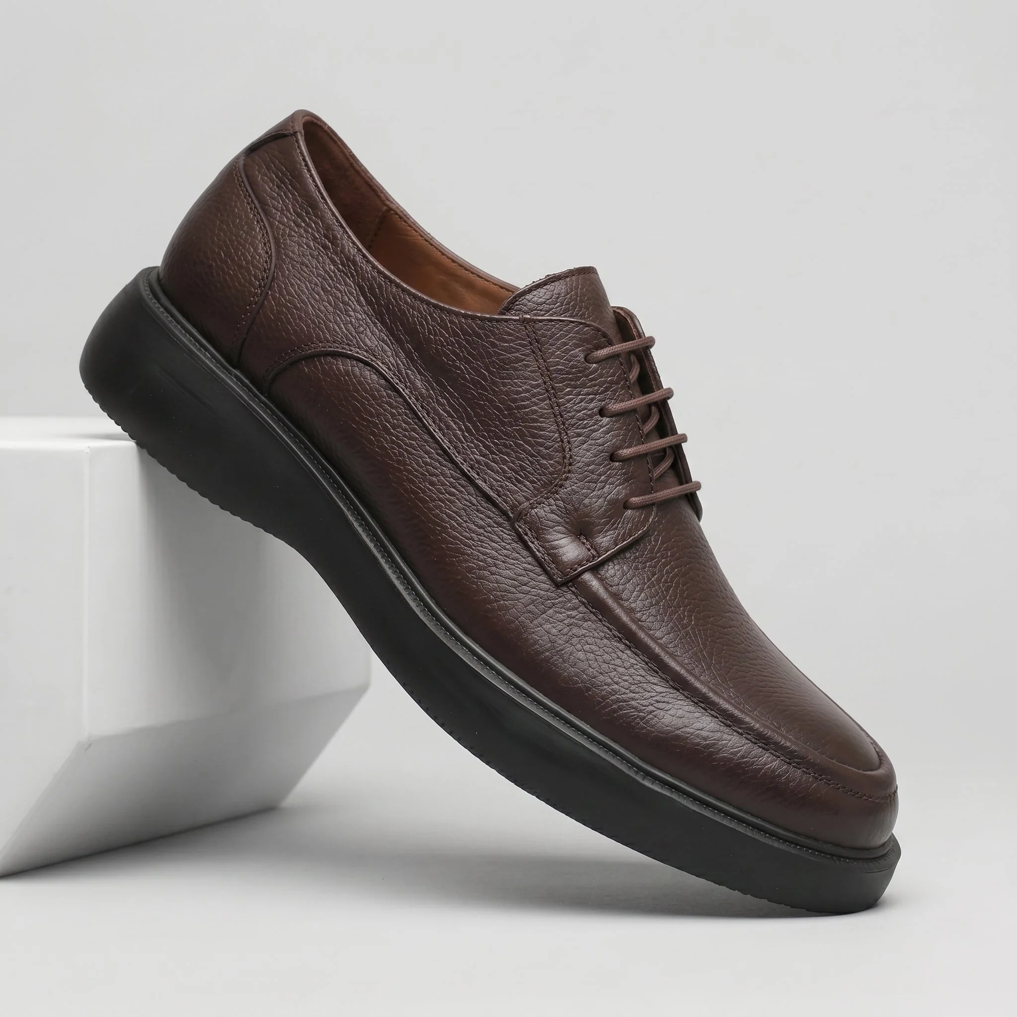 IMPERIAL : Chaussure Marron de Luxe Confortable 100% Cuir - Image 5