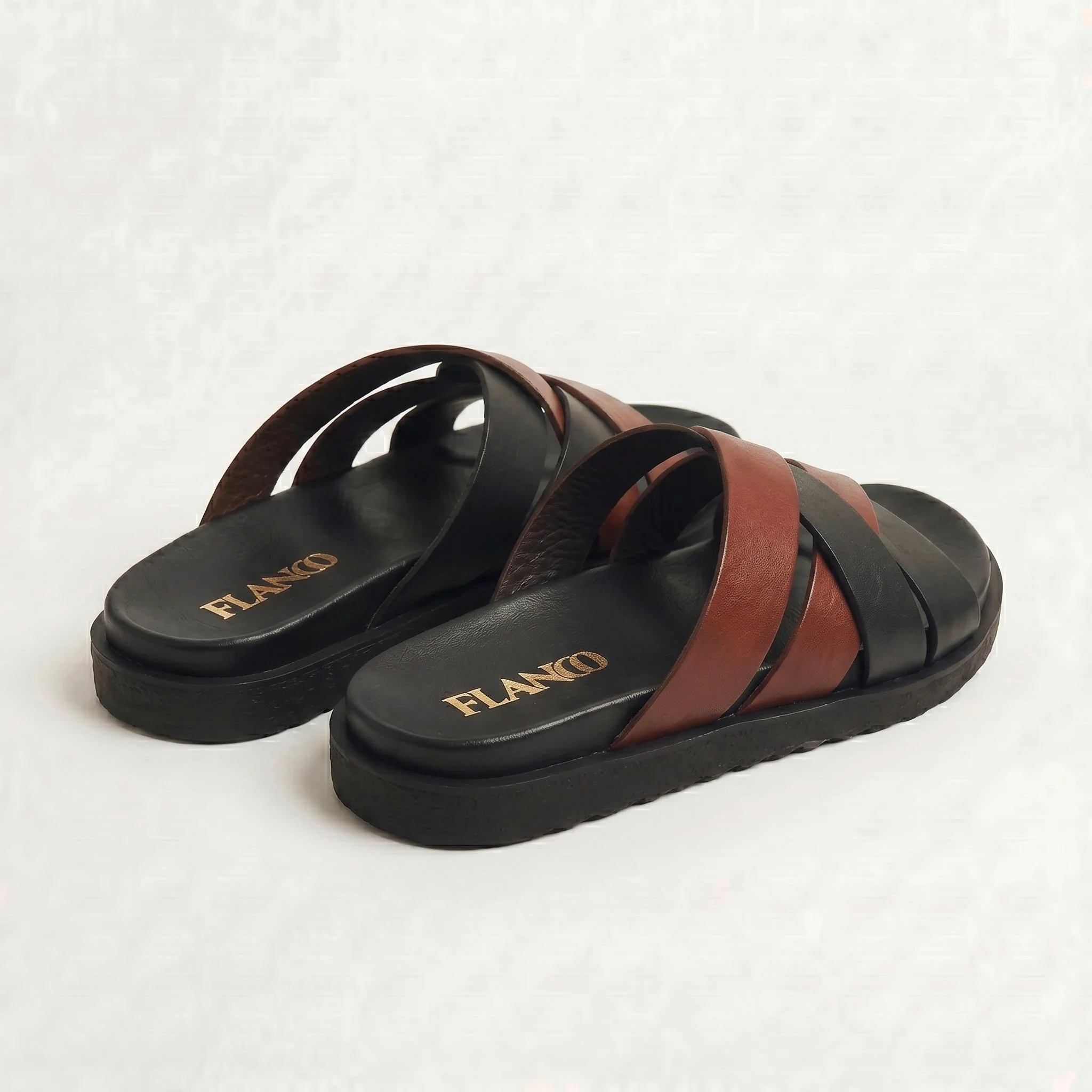 LOUIS : Sandale en cuir Marron - Image 6