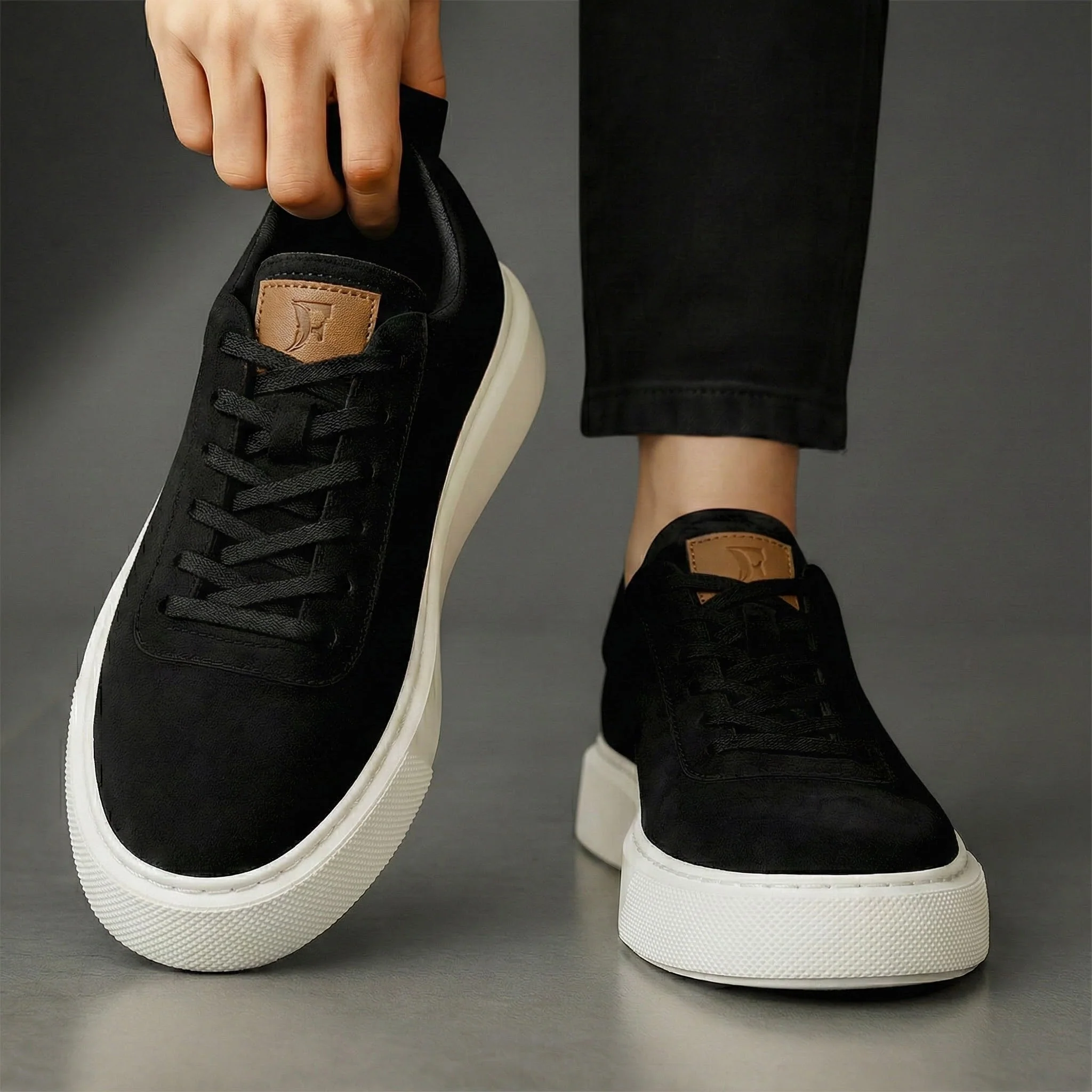Sneakers en Daim - Tres Confortable