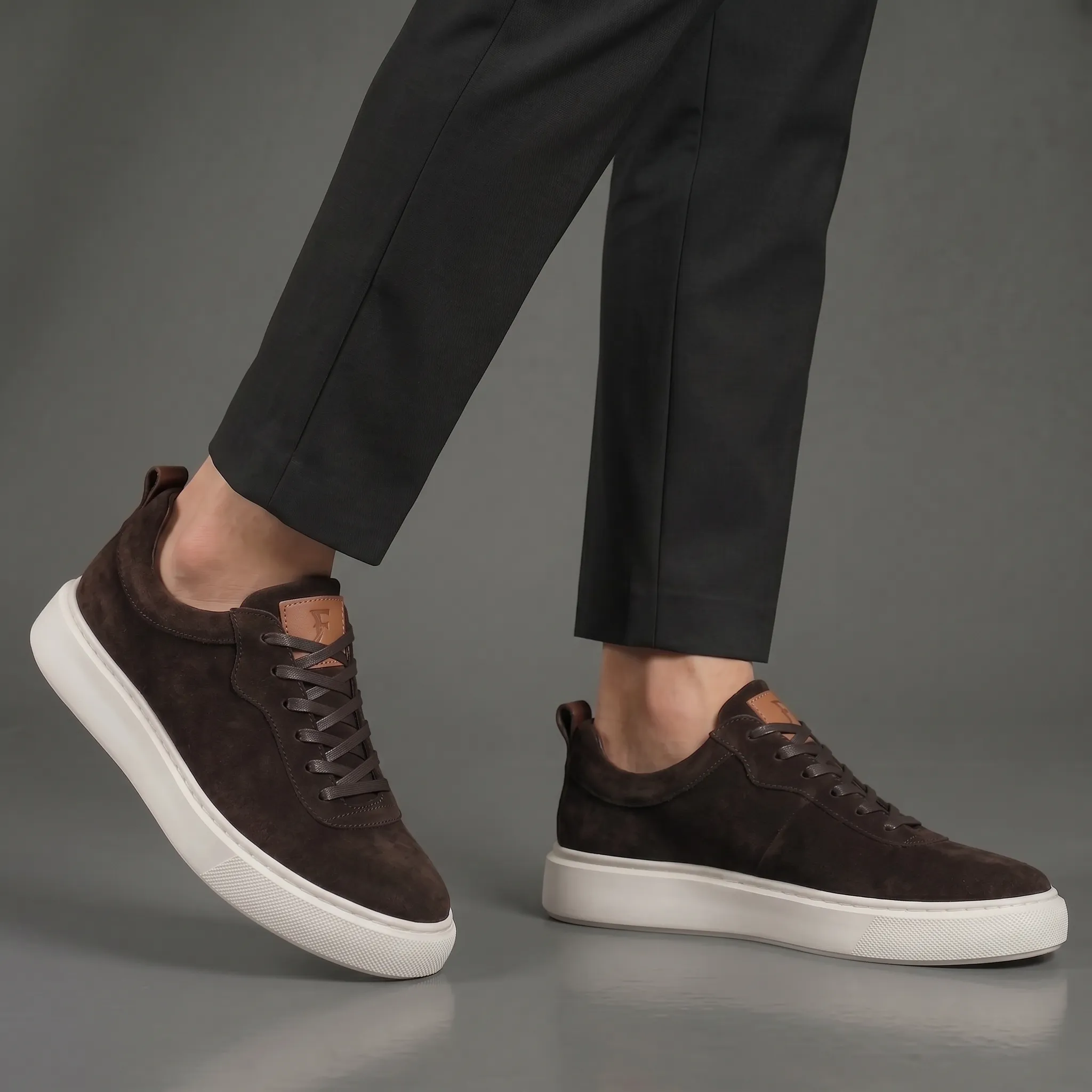 Sneakers Marron en Daim - Tres Confortable - Image 7